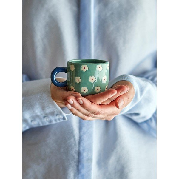 Cană pentru copii albastru-deschis din ceramică 110 ml Nini – Bloomingville-image-2