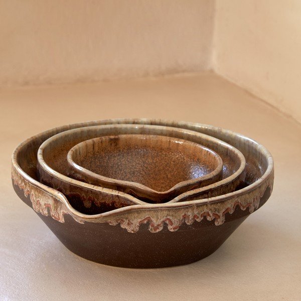 Bol maro închis din gresie Poterie – Casafina-image-2