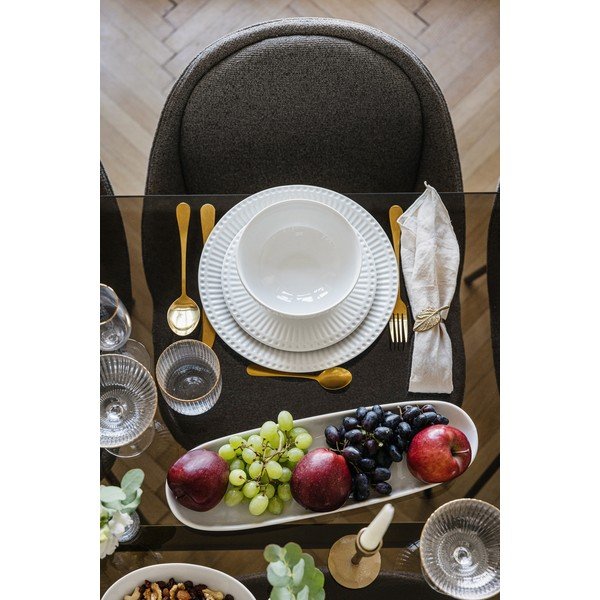 Serviciu de masă 12 buc. din porțelan Purita – Bonami Essentials-image-2