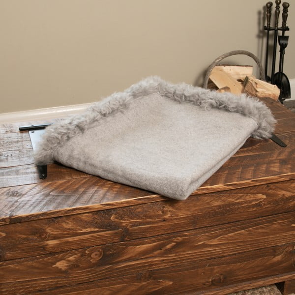 Pătură din lână/din blană naturală 140x180 cm – Native Natural-image-2