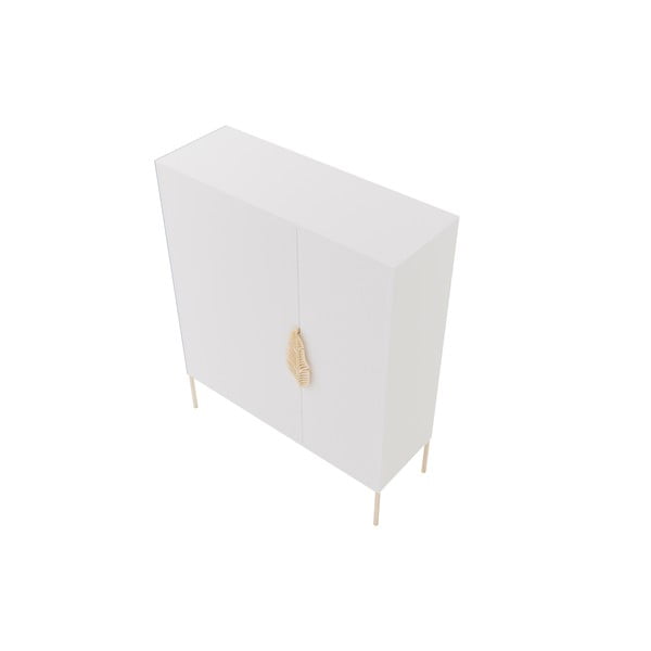 Dulap de pantofi alb Skandica Merlin-image-3