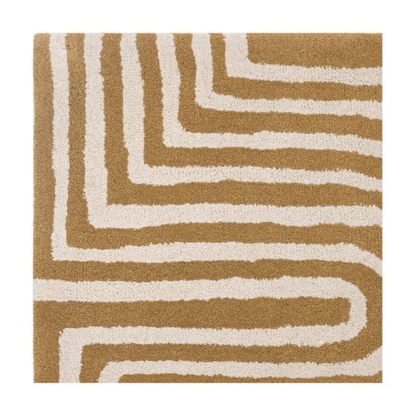 Covor galben ocru din lână 120x170 cm Reef – Asiatic Carpets-image-4