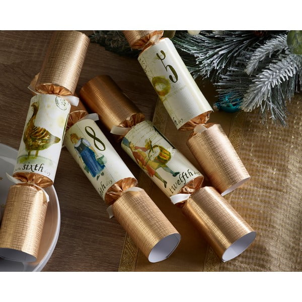 Pocnitori de Crăciun într-un set de 12 12 Days of Christmas - Robin Reed-image-1