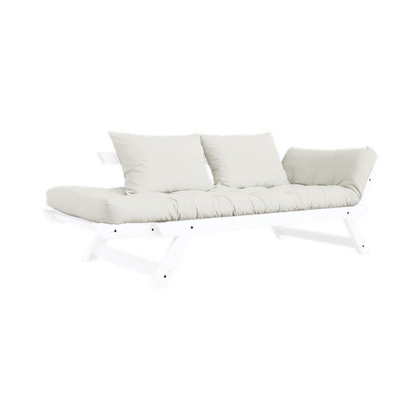 Canapea variabilă KARUP Design Bebop White/Natural-image-4