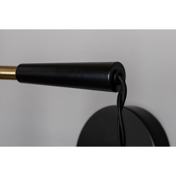 Aplică de perete neagră/aurie Penelope – Dutchbone-image-3