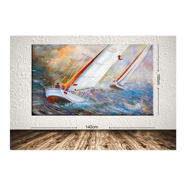 Tablou Sea Storm, 100 x 140 cm