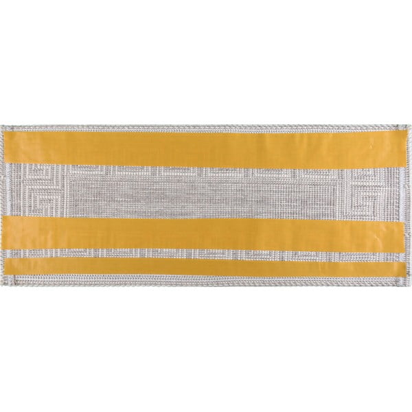 Covorașe pentru scări crem 16 buc. din bumbac 25x65 cm Versace Bej – Vitaus-image-1