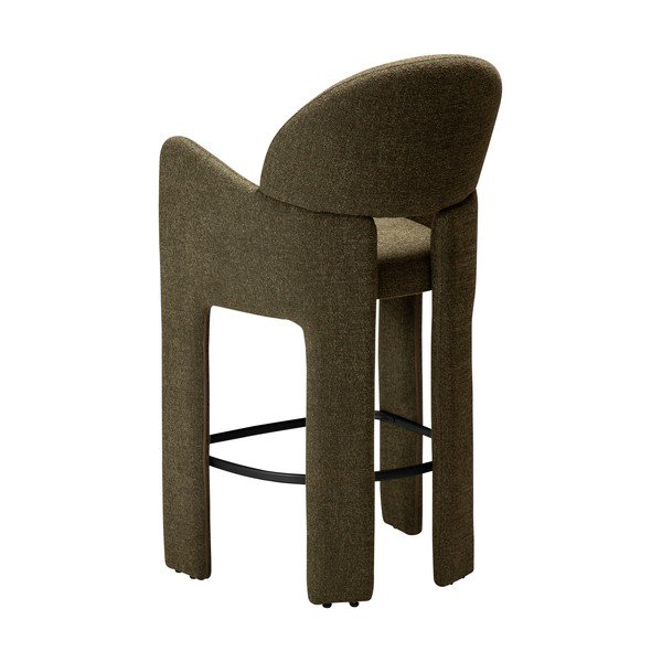 Scaun de bar kaki (înălțime șezut 68,5 cm) Aole – DAN-FORM Denmark-image-4