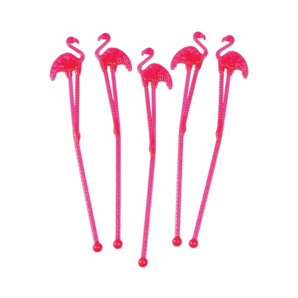 Set 12 bețișoare pentru cocktail Rex London Flamingo-image-2