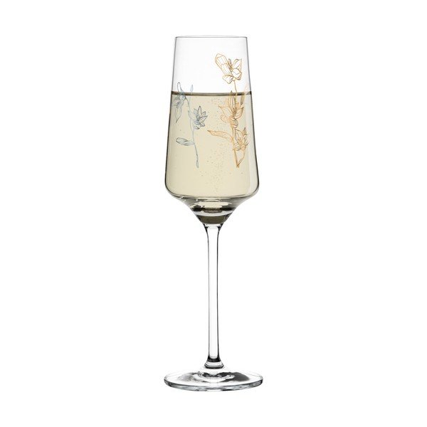 Pahar din sticlă cristalină pentru prosecco Ritzenhoff Marvin Benzoni Orchids, 230 ml-image-3