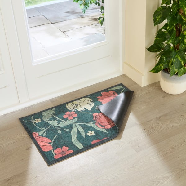 Covoraș de intrare 50x80 cm William Morris Rose – Artsy Doormats-image-2