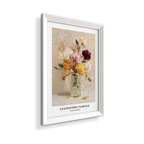 Tablou cu ramă imprimat 56x75 cm Sunny Bouquet – Styler-image-4