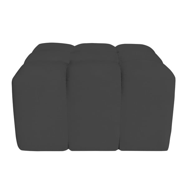 Taburet Mazzini Sofas LOTUS, gri închis-image-1