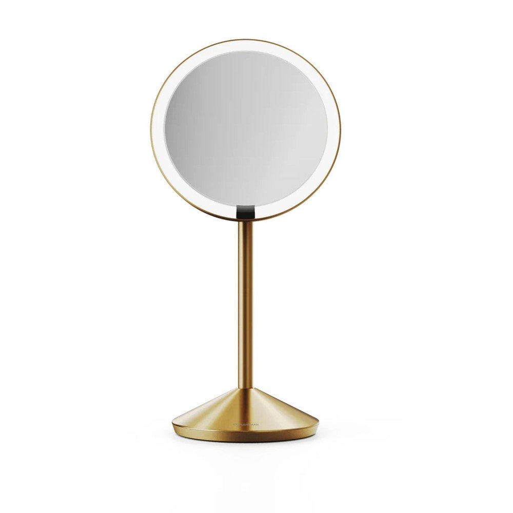 Oglindă cosmetică (mărire 5x) cu led/de mărire ø 12 cm – simplehuman
