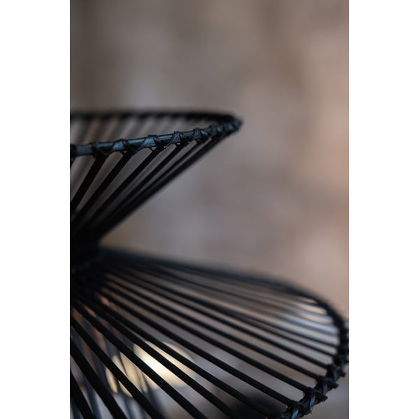 Lustră neagră cu abajur din bambus ø 57 cm Duplici – Markslöjd-image-1