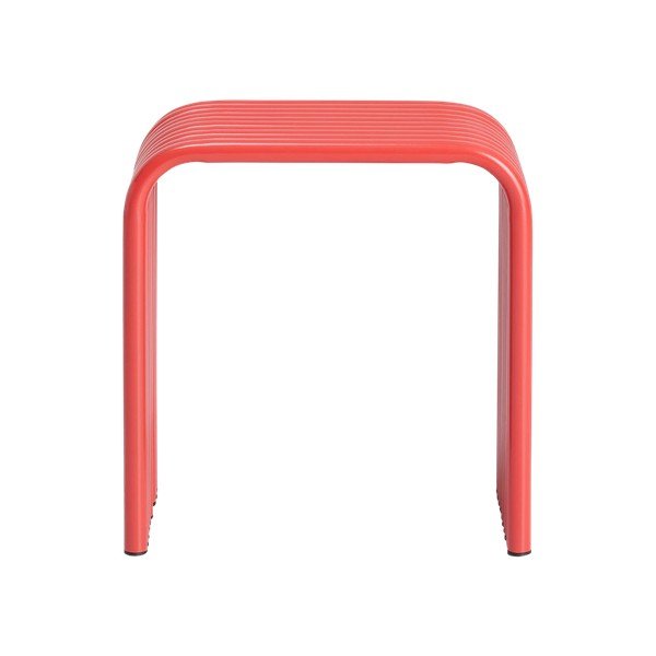 Scaun tip taburet roșu din metal Multron – Ellos Home-image-2