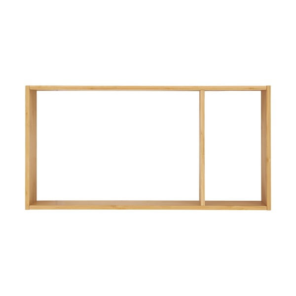 Raft în culoare naturală etajat din bambus 70 cm Ember – House Nordic