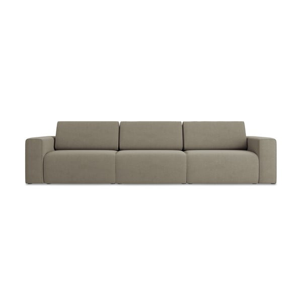 Canapea modulară maro deschis 314 cm Kalea – Makamii