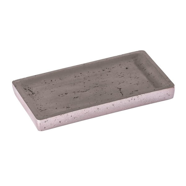 Tavă din beton Wenko Mauve, argintiu