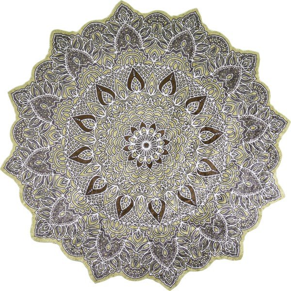 Covor Vitaus Munerro, ⌀ 100 cm-image-1