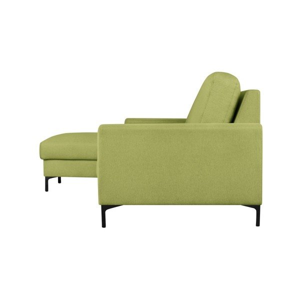 Canapea pe colț Cosmopolitan design Atlanta, pe partea dreaptă, verde măslină-image-2