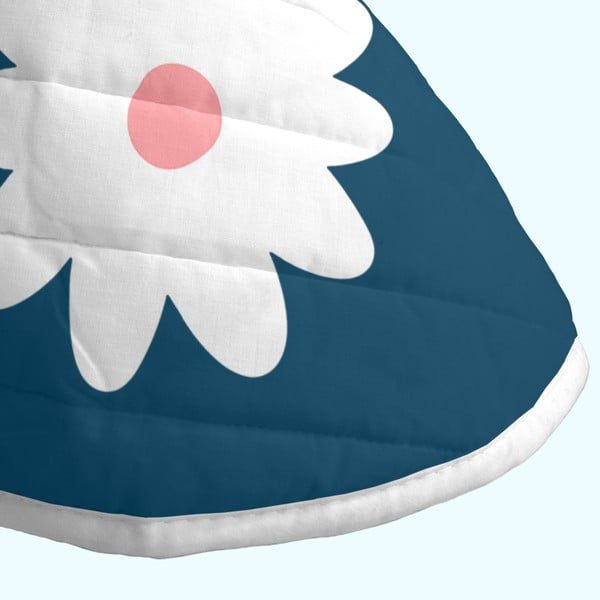 Cuvertură albastră matlasată 270x260 cm Margaret – Aware-image-4