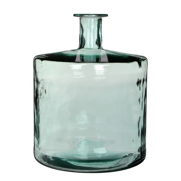 Vază din sticlă Mica Guan, 44 x 35 cm, verde