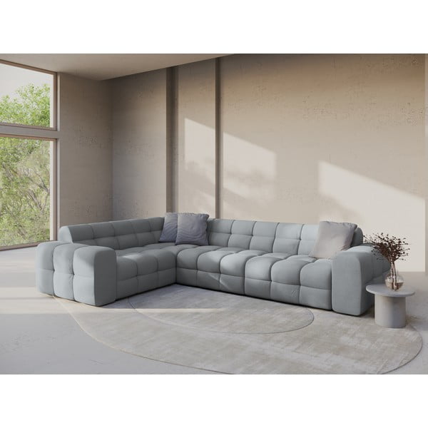 Colțar gri (cu colț pe partea stângă, în formă de ”L”) Kendal – Micadoni -image-1