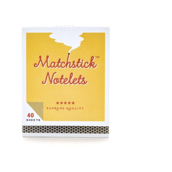 Blocnotes în formă de cutie de chibrituri Luckies of London Matches