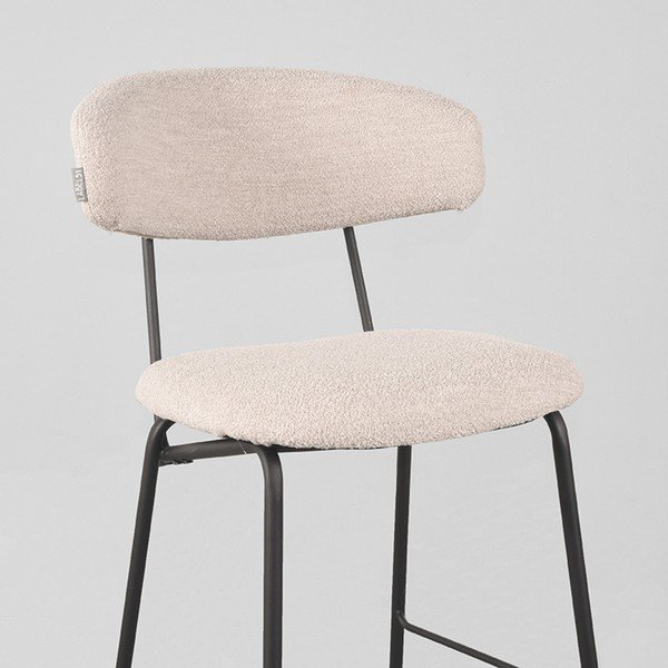 Scaune de bar crem 2 buc. 95 cm Zack – LABEL51-image-4