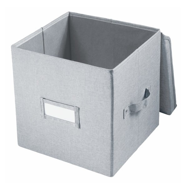 Cutie pentru depozitare iDesign Codi, 32 x 27,9 cm, gri