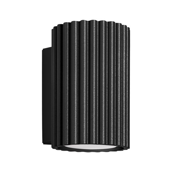 Aplică de perete neagră Gleam – Sollux