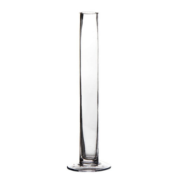 Vază din sticlă (înălțime 25 cm) Violet – Casa Selección