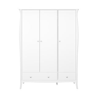 Șifonier alb 143x192 cm Baroque - Tvilum