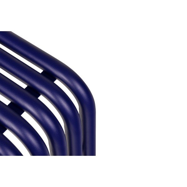 Bancă de grădină albastră din metal Nokk – noo.ma-image-4