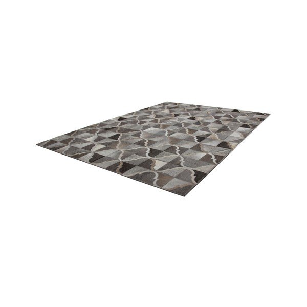 Covor gri din piele Eclipse, 160x230cm-image-2