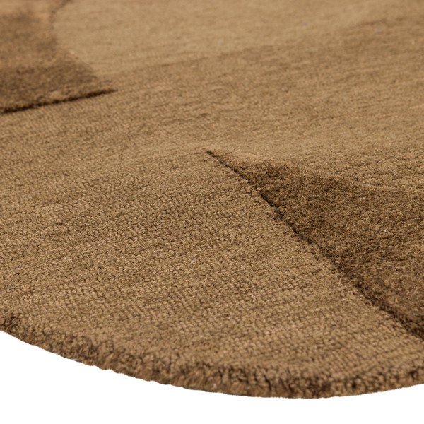 Covor maro din amestesc de lână 170x240 cm Livo – WOOOD-image-4