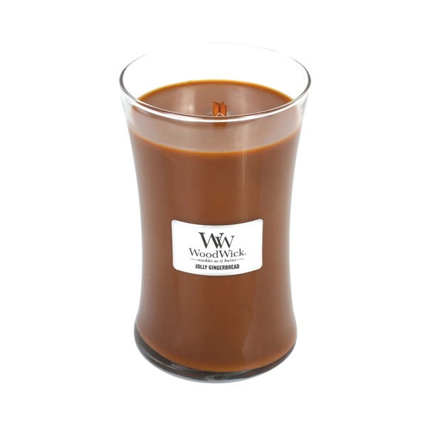 Lumânare parfumată WoodWick, cu aromă de turtă dulce, 609g, 130 ore