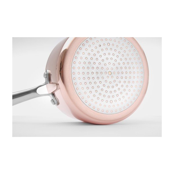 Cratiță din cupru cu oțel inoxidabil Hendi, ø 16,5 cm-image-2