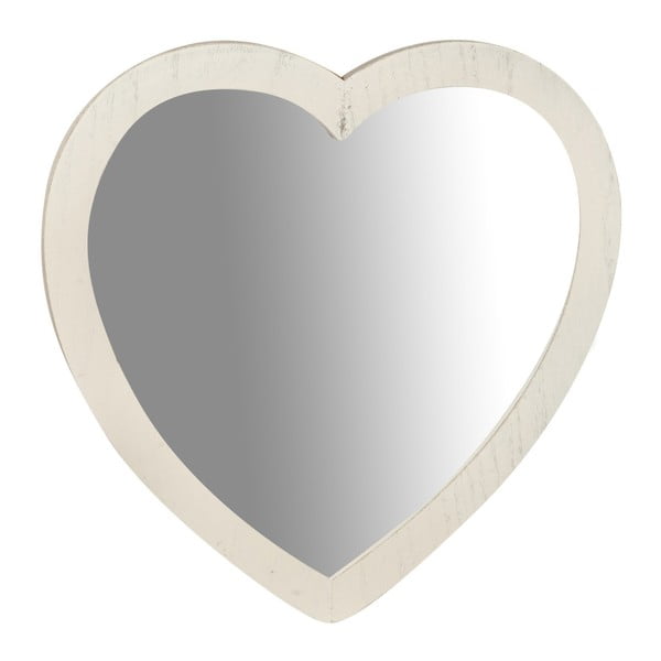 Oglindă în formă de inimă Crido Consulting Heart, 45 x 45 cm