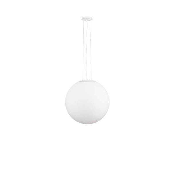 Lustră albă din sticlă ø 50 cm Nevoso – Nova Luce