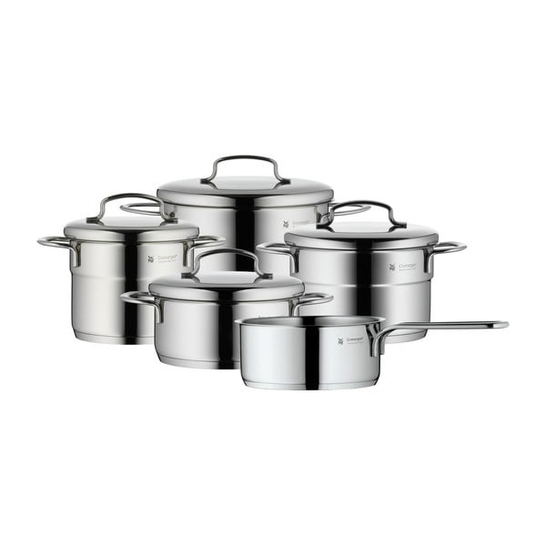 Set de vase pentru gătit din oțel inoxidabil 5 buc. Mini – WMF