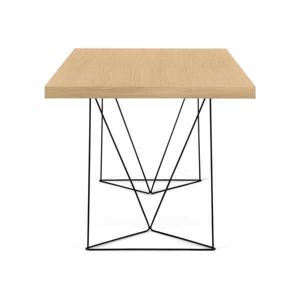 Masă cu picioare negre TemaHome Multi, 160 x 90 cm-image-3