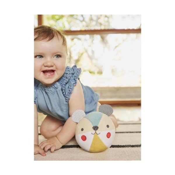Jucărie cu clopoțel Petit Colage Bear-image-2