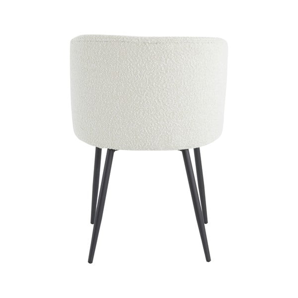 Scaun de sufragerie alb tapițat Elyna – Light & Living-image-3