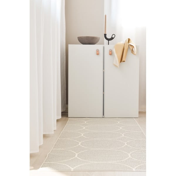 Covor pentru exterior și interior crem 70x100 cm Boo Linen – Pappelina-image-1