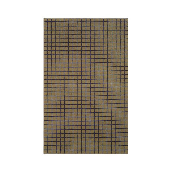 Prosop verde/albastru din bumbac 90x150 cm Grid – Jotex-image-2