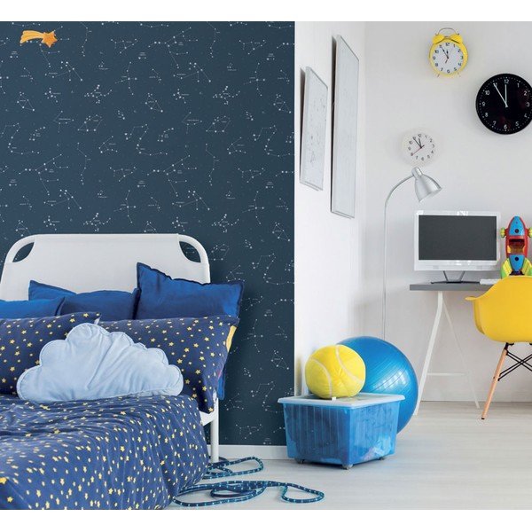 Tapet pentru copii din hârtie 10 m x 53 cm Constellations – Vavex-image-1