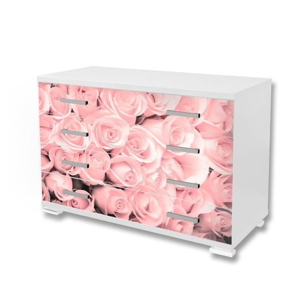 Tapet autocolant mobilă Dimex Trandafiri , 125 x 85 cm