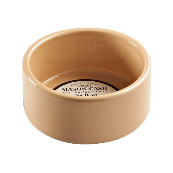 Bol din ceramică pentru animale de companie Mason Cash Bakeware, ⌀ 13 cm, maro deschis